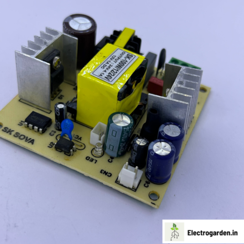 100W SMPS Power Supply for DJ Par Lights – 24V + 12V (Square)