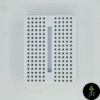 SYB-170 170 Point Solderless Breadboard in White – Compact Reusable Breadboard for DIY Electronics