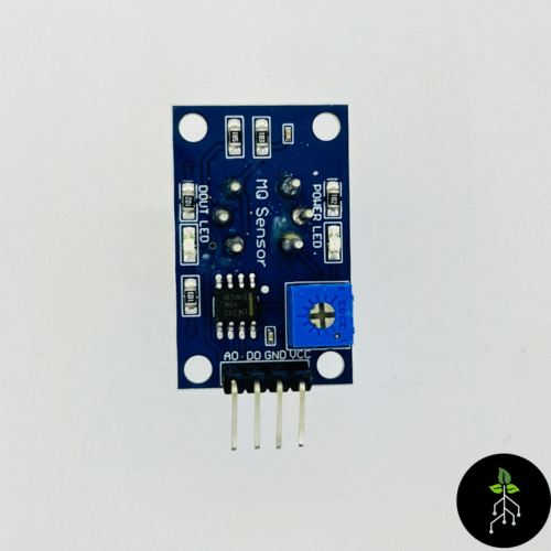 MQ-2 gas sensor module for smoke, LPG, and flammable gas detection