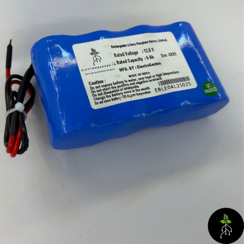 12.8V LiFePO4 battery, 6Ah LiFePO4 pack, LiFePO4 battery with BMS, 4S 5A BMS battery, lithium iron phosphate battery, UPS battery pack, e-bike LiFePO4 battery, lactoscan battery