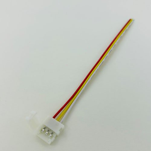 wire-connector.jpg 3 Pin 10mm Pixel LED Strip to Wire Connector